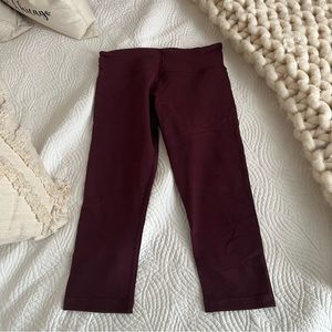 Lululemon Wunder Under Cropped